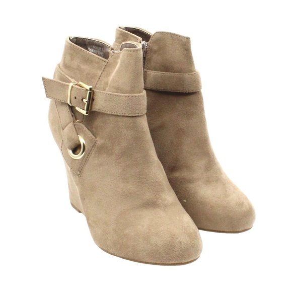 Rebel By Zigi Shoes - Rebel by Zigi Womens Keylie Almond Toe Ankle Fashion Boots